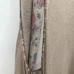 Fantazia Multicolor Sleeveless Boho Lace Vest Asymmetrical Size XL Long Tan Photo 9