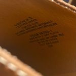 Leather Western Booties Clogs Mules 3 Inch Heels Brown Size‎ 8 Top Stitching Tan Photo 10