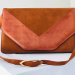 ROSINA FERRAGAMO SCHIAVONE Vintage leather and suede purse Brown Photo 0