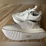 Michael Kors MK signature print lace up sneaker shoes white grey NWOB size 5.5 Photo 3