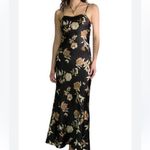Blu Pepper Floral Satin Slipdress Photo 7