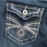 Angels Dark Denim Blue Jean Shorts Size 16 Photo 6