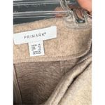 Primark oatmeal/beige fleece belted mini skirt Size 10 Photo 2