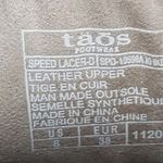 Taos Tan Suede Lace Up Outdoor Shoes Sz 8 Photo 1