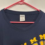 PINK - Victoria's Secret Victoria’s Secret pink U of M Navy Michigan Sweatshirt! Size medium Photo 1