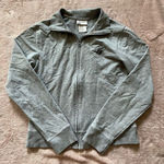 Disney Walt World Woman Fleece Zip Sweater Mickey Mouse Gray Sz Medium Photo 0