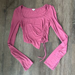 Garage  Cinch Long Sleeve Top Photo 0