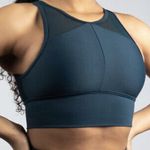 Buffbunny  Viva La Vibe Teal High Neck Sports Bra Photo 0