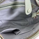 ah+dorned Vegan Leather Messenger Bag with Adjustable Guitar Strap Green Photo 6