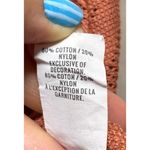 Aerie Crochet Floral Beach Coverup Dress Orange Womens Sz S Tassel Sleeveless Photo 4