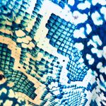 La Blanca  Snakeskin One Piece Swimsuit Tummy Control Padded Size 10 Photo 3