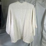 Athleta Women's Beige Open Front Cardigan Dolman Sleeve Pockets Size L Photo 7