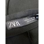 ZARA  Women's Blue High Waisted Zip Faux Wrap Mini Skirt Shorts Skort Size S Photo 3