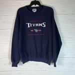 Vintage CSA Tennessee Titans navy lightweight sweatshirt size M embroidered Blue Size M Photo 0