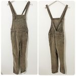 Free People Slim Ankle Corduroy Overalls Green Size 25 XS Photo 1