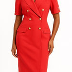 Kasper  For ASL Double‎ Breasted Jacket Dress Photo 0