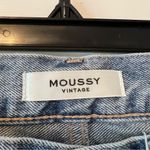Moussy Vintage Creston Distressed Tapered Light Blue Jeans Size 24" Photo 2