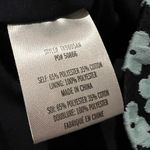 EVA FRANCO x Anthropologie Blue Floral Jacquard Top | L Size L Photo 4