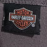 Harley Davidson Women's Gray Tie Front Skull Montana Graphic Tee Size Large Photo 2