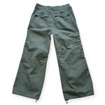 Veronica Beard  Mandy Parachute Baggy Pants High Rise Size 30 Green Photo 5
