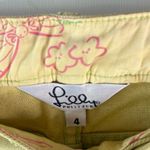 Lilly Pulitzer NEW  yellow green lime carpi jeans pants size 4 casual woman’s Photo 2