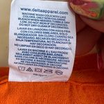 Delta Orange South Carolina State Palm Tree and Crescent Moon Long Sleeve Shirt Photo 3