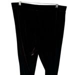 Chico's Zenergy Women's Brown Velvet Leggings Size US 12 Ruched Leg Casual Fall Photo 5