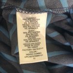 Peter Som  Blue Striped Swing Knit Dress - Size 12 Sleeveless Summer Casual Photo 7