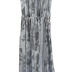 White House | Black Market NWT  Stripe Split Maxi Dress Photo 12
