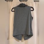Wet Seal  Gray Sleeveless Vest with Button Detail Photo 1