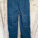 Junko Shimada Utility Wide Leg Denim Pants Blue Size 10 Photo 2