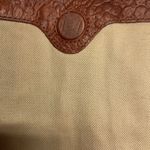 Kenneth Cole  New York Brown Croc Leather Messenger Crossbody Bag‎ Cognac Photo 15
