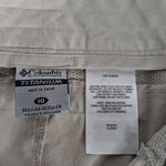 Columbia Titanium Khaki Pants Size 10 With Zip Off Legs Photo 2