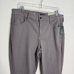 NYDJ NWT Alina Ankle With Clean Hem Gray Size 14 Photo 1