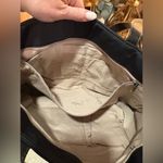 Kate Spade  Black Canvas Tote with Leather Trim Photo 11