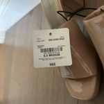 Worthington Nude Patent Platform Block Heel Mules 6.5 Photo 9