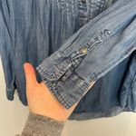American Eagle  Jegging Fit Denim Blouse Photo 3