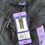 Splendid Wide Leg Lounge Pants NWT Drawstring Casual Comfy Black XS Photo 4