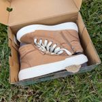 Roxy  Rae Mid Tan Sneakers Size 6 Photo 3