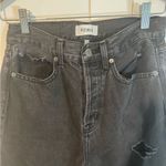 Pistola  Cassie high rise straight leg Distressed Black Women's Jeans. Size 26 Photo 2