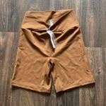 Devon Windsor Lena Mocha Biker Shorts Photo 1