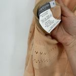 Earthbound Crochet Pointelle Knit Halter Dress Peach Pink Y2K Beach Size S Photo 8