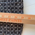 Trixi Schober Womens Sequined Tweed Blazer Jacket Gray Blue Size 14 Photo 8