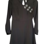 Free People Like New Jewel Embellished Dress Black Size 4 Photo 0