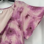 Abound  Nordstrom Leland Tie Front Cutout Pink Skater Dress Short Sleeve Size 1X Photo 3