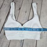 Aerie  Scoop Ribbed Bikini Swim Top White XXS Photo 7