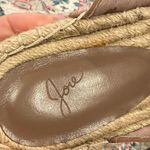 Joie  Women's Ianna Espadrille Velvet Sandal Shoes Vintage Rose Photo 7