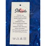 Sthcute Royal Blue Sequin Minidress Women's Size M Strappy Back Homecoming Glam Size M Photo 7