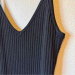 7 For All Mankind  Black Easy Tank Dress Midi Womens S Beachy Casual Classic Photo 5