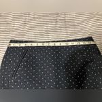 Ann Taylor  LOFT Navy Blue white Polka Dot Straight Pencil Skirt 6P‎ Photo 10